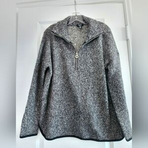 Jones New York half zip neck pullover sweater size Large